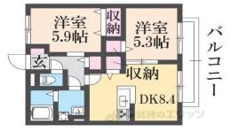 ａｌｃｙｏｎｅ間取り図面