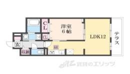 ブランドールα間取り図面