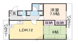 ハイツ武蔵Ａ間取り図面