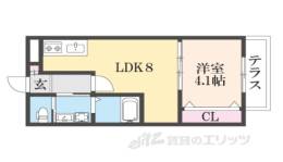 ＥＳＣＡＬＡ四條畷間取り図面