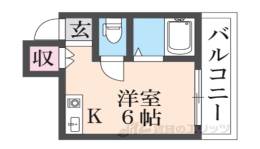 メビウス香里レジデンス間取り図面