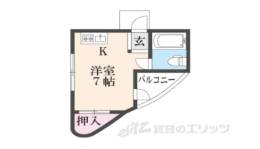 コスモ八坂ハイツ間取り図面