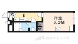 レオパレスピーチ間取り図面