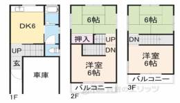 貸家間取り図面