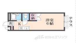 エステートピアナカタＣ棟間取り図面