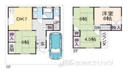 貸家間取り図面