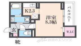 ラフィーネクローバー２間取り図面