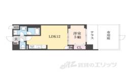 ベラジオ雅び京都三条通間取り図面