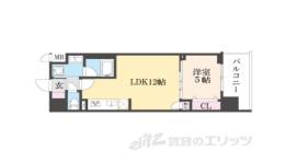 ベラジオ雅び京都三条通間取り図面