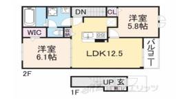 シモン宝ヶ池間取り図面
