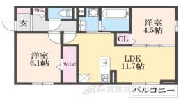 グランドソレーユ間取り図面