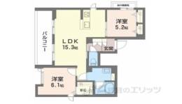 カルハート桂間取り図面