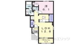 サンリットタウン日高A間取り図面