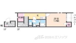 クレイノメゾンフルリール間取り図面