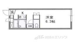 レオパレス菱屋西間取り図面