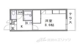 レオパレスソレイユ３間取り図面