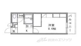 レオパレスソレイユ３間取り図面