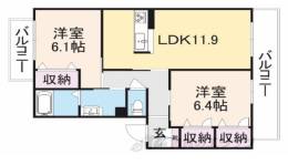 ベルフレージュ間取り図面