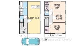 貸家間取り図面