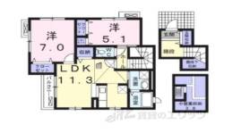 コンフォート英和間取り図面