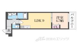 クレアール小泉東１間取り図面