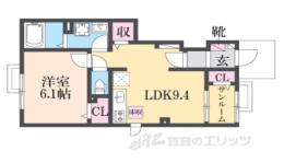 メゾンソレイユ今森間取り図面