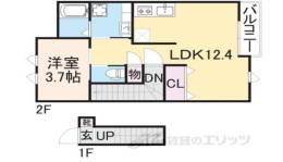 ＤＨＣＲ彦根古沢町間取り図面