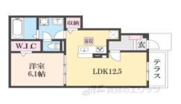 フォレ・リヴィエール１間取り図面