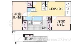 ガーデン・アイリス３間取り図面