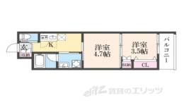 ウェルスクエア京都智恵光院間取り図面