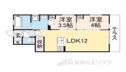 アマネクイースト間取り図面