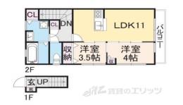 アマネクイースト間取り図面