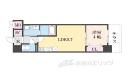 アンシャンテ岡本町間取り図面