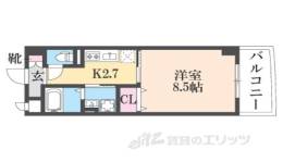 クレメント岡山間取り図面
