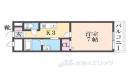クローバーハイツ間取り図面