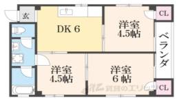 ルシアル見晴２間取り図面