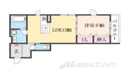 ボヌール7138間取り図面