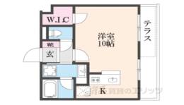 ＳＩＯＮ御蔭通間取り図面