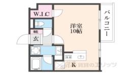 ＳＩＯＮ御蔭通間取り図面