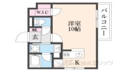 ＳＩＯＮ御蔭通間取り図面