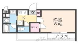 ＳＩＯＮ御蔭通間取り図面