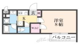 ＳＩＯＮ御蔭通間取り図面