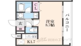 ＳＩＯＮ御蔭通間取り図面