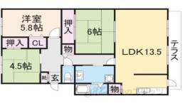 ソル・レヴェンテ学園前間取り図面