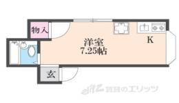 メゾン貞光２間取り図面