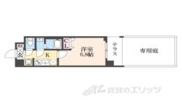 ソルテラス京都西大路　郁間取り図面