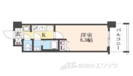 ソルテラス京都西大路　郁間取り図面
