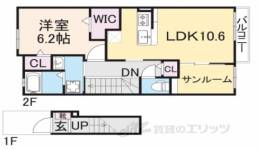アルカンシエル・ベル２間取り図面