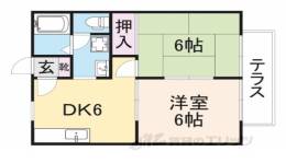 サンガーデン桐木Ｂ間取り図面
