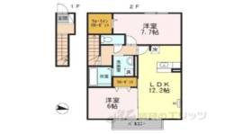 セレッソ　パティオ２間取り図面